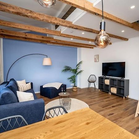 Moderne Maisonette Wohnung Im Fluesseviertel 不莱梅 外观 照片